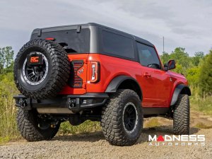 Ford Bronco Rear Bumper - Tubular - w/ Black Series Cube Lights Ford Bronco Rear Bumper - Tubular - w/ Black Series Cube Lights